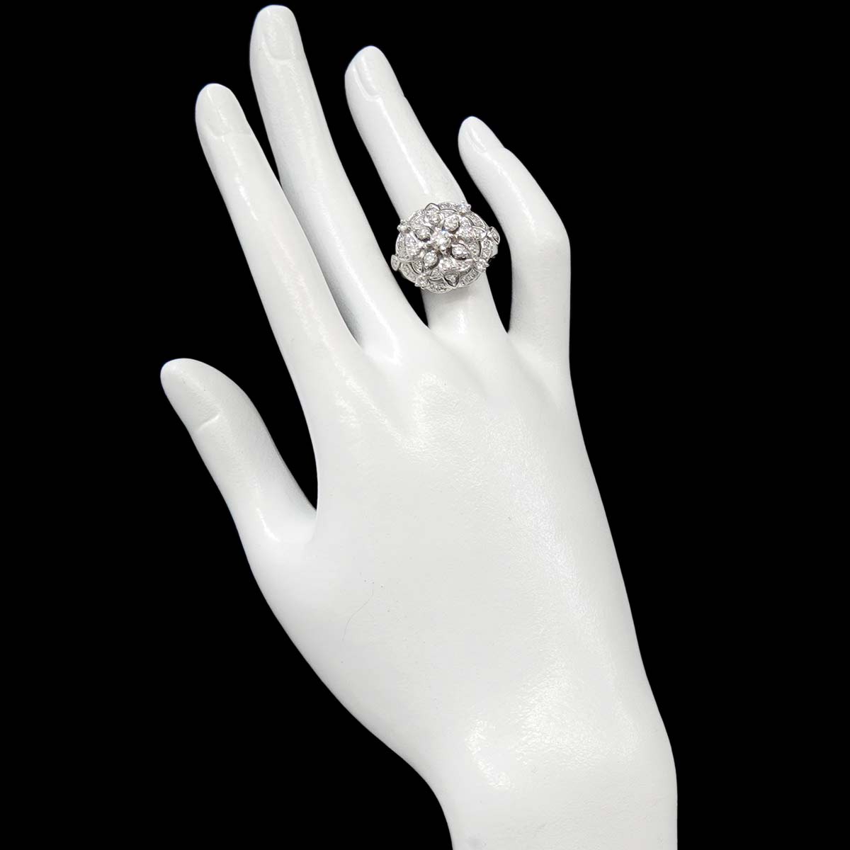Diamond 1.06ct Ring Pt Platinum size5.5-5.75(US)
