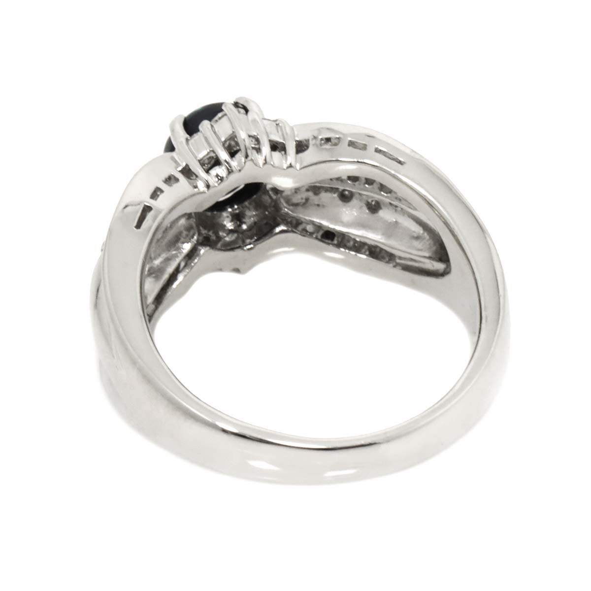 Opal 0.64ct Diamond 0.61ct Ring Pt Platinum size6.5-6.75(US)