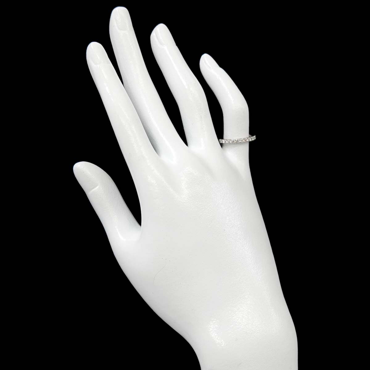 Diamond 0.27ct Ring Pt Platinum size4.5(US)