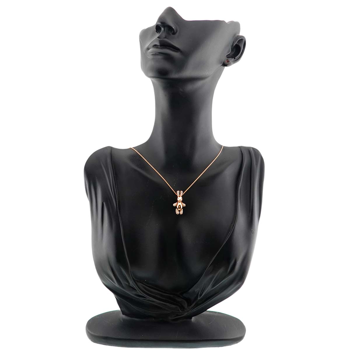 Diamond 0.25ct Necklace 18K PG 750