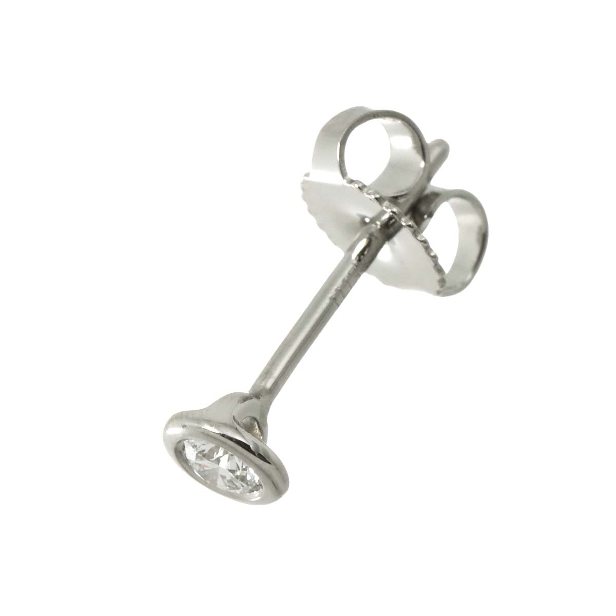 By The Yard Diamond Earring Pierced Pt One Piece only