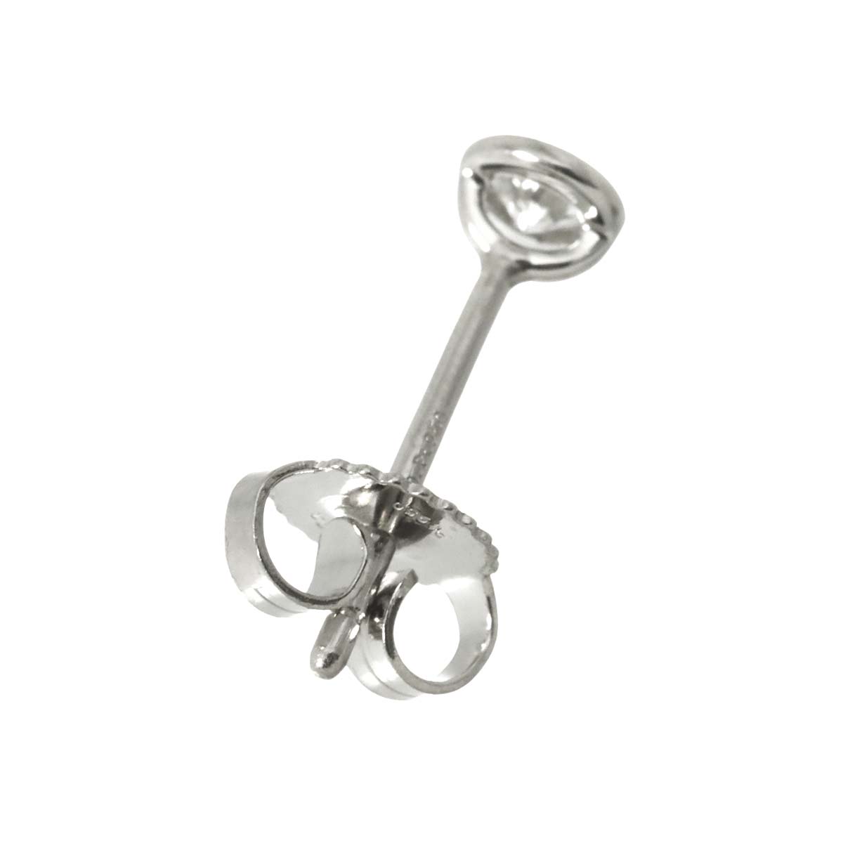 By The Yard Diamond Earring Pierced Pt One Piece only