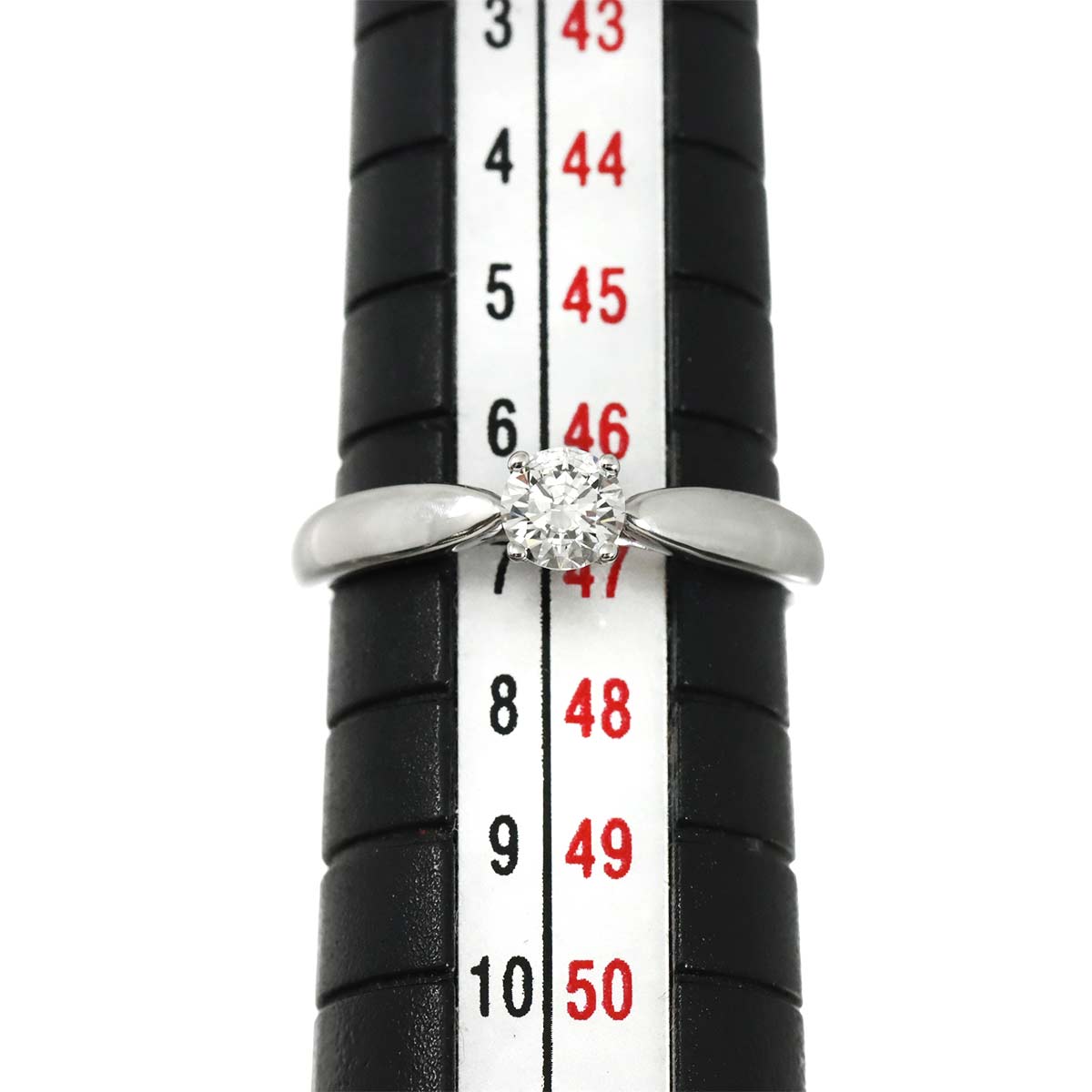 Diamond 0.23ct G/IF1/3EX Ring Platinum Size3.75-4(US)