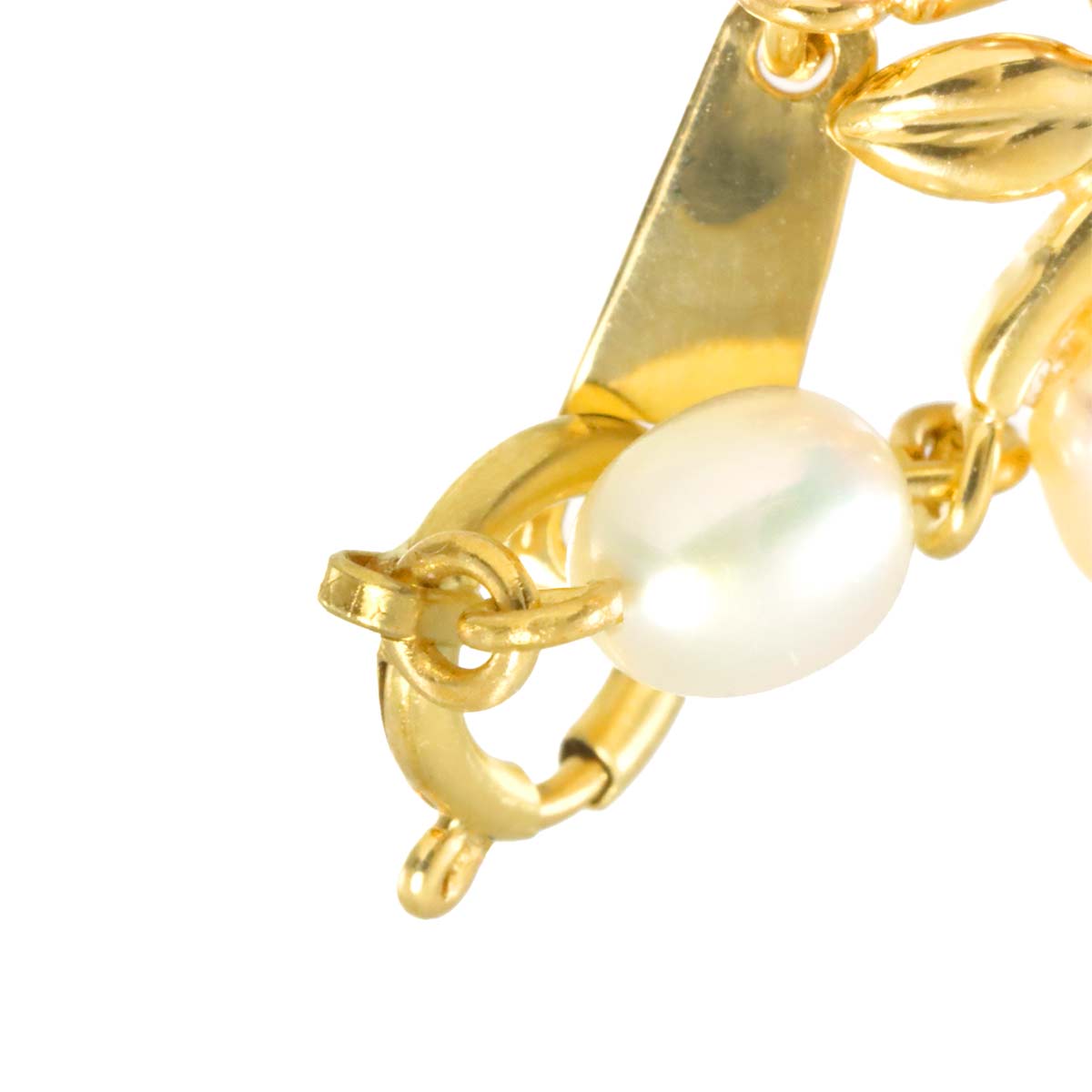 Freshwater cultured pearl 4.3-3.2mm Bracelet 18K YG 750