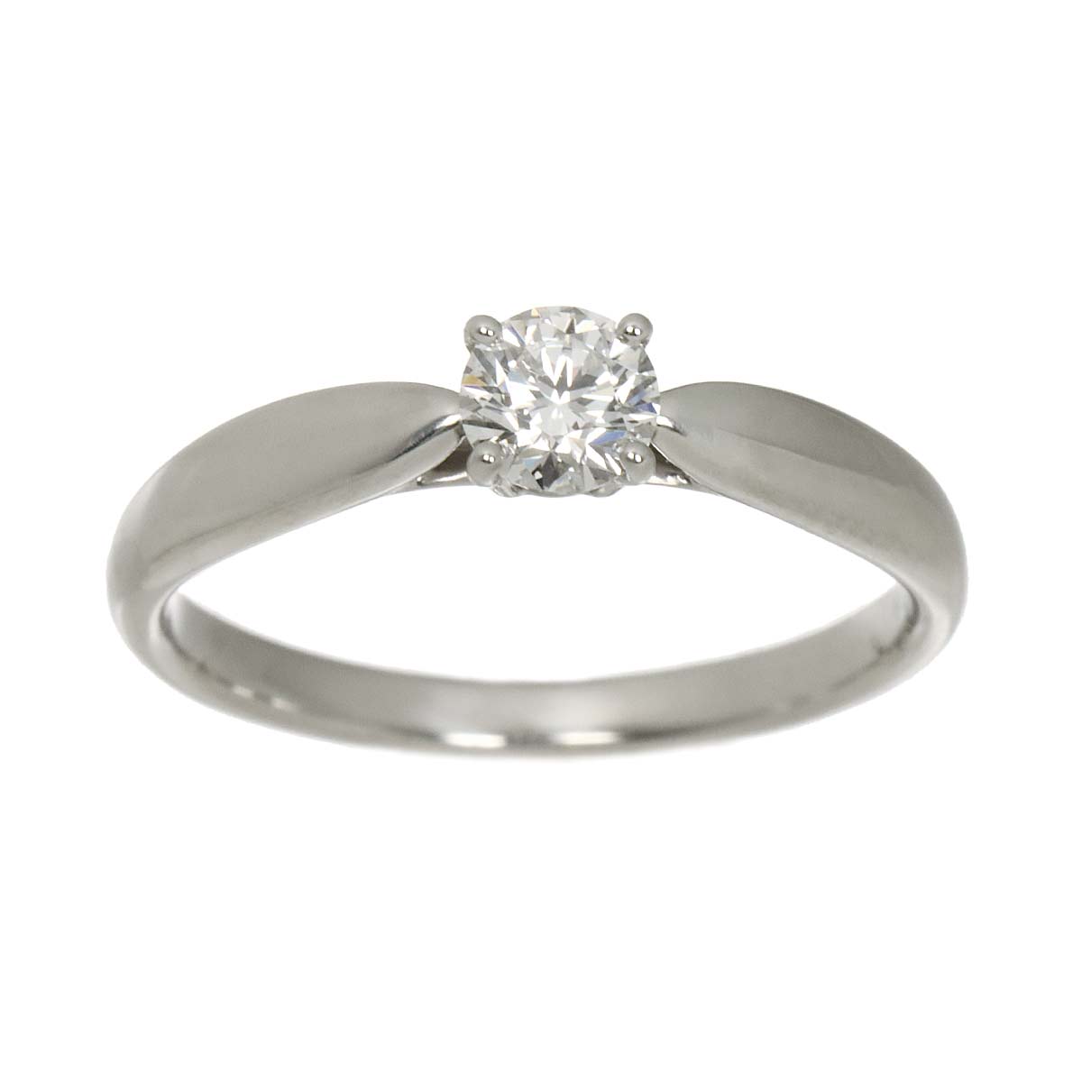 Harmony Diamond 0.28ct E/VS1/3EX Ring Pt Size4.75-5(US)