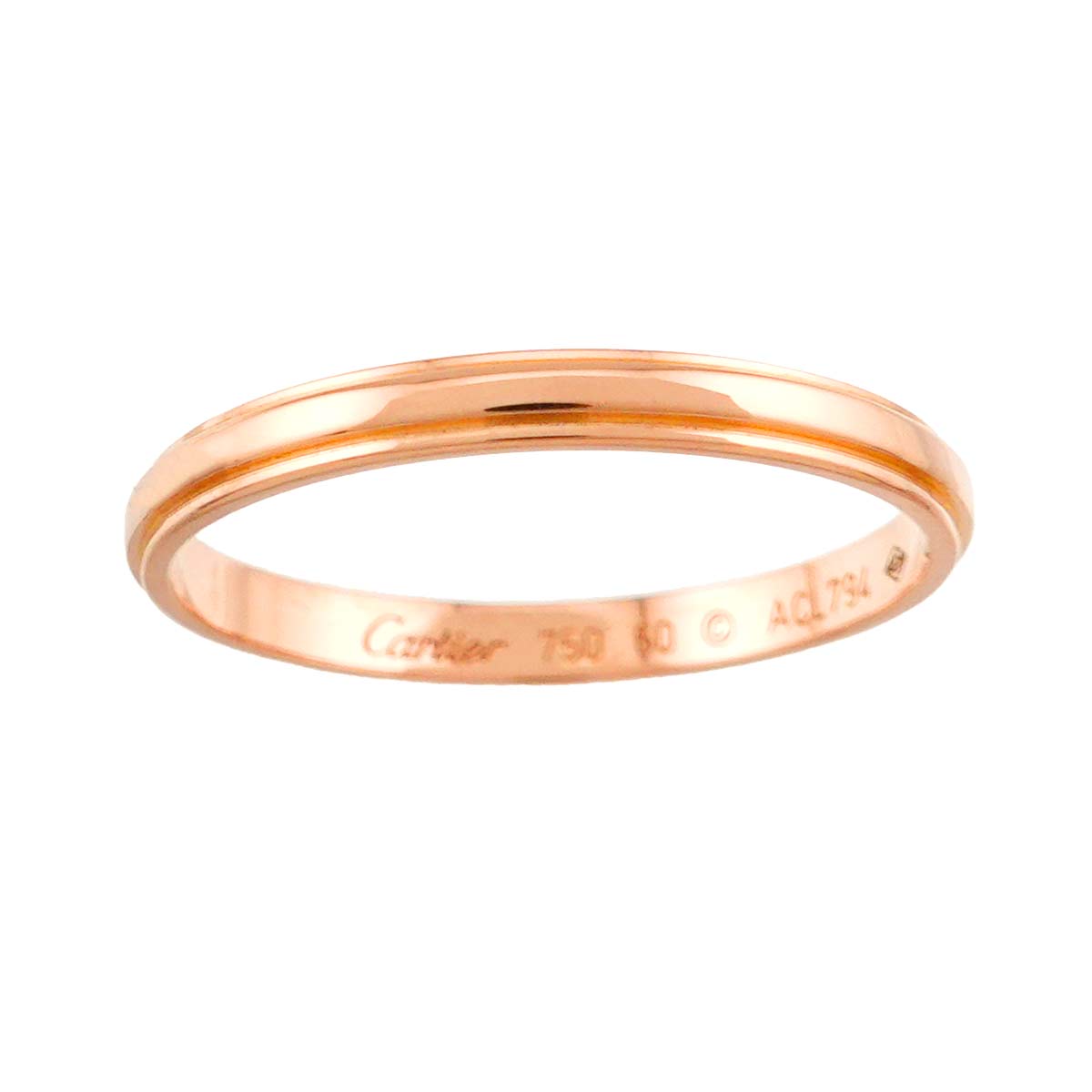 d Amour Diamond Ring 18K PG 750 Size60 8.75-9(US)