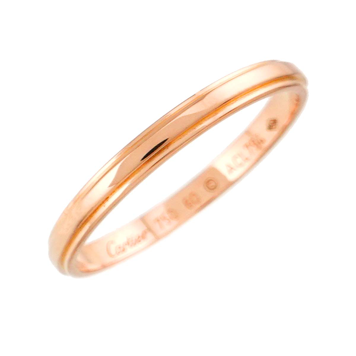 d Amour Diamond Ring 18K PG 750 Size60 8.75-9(US)