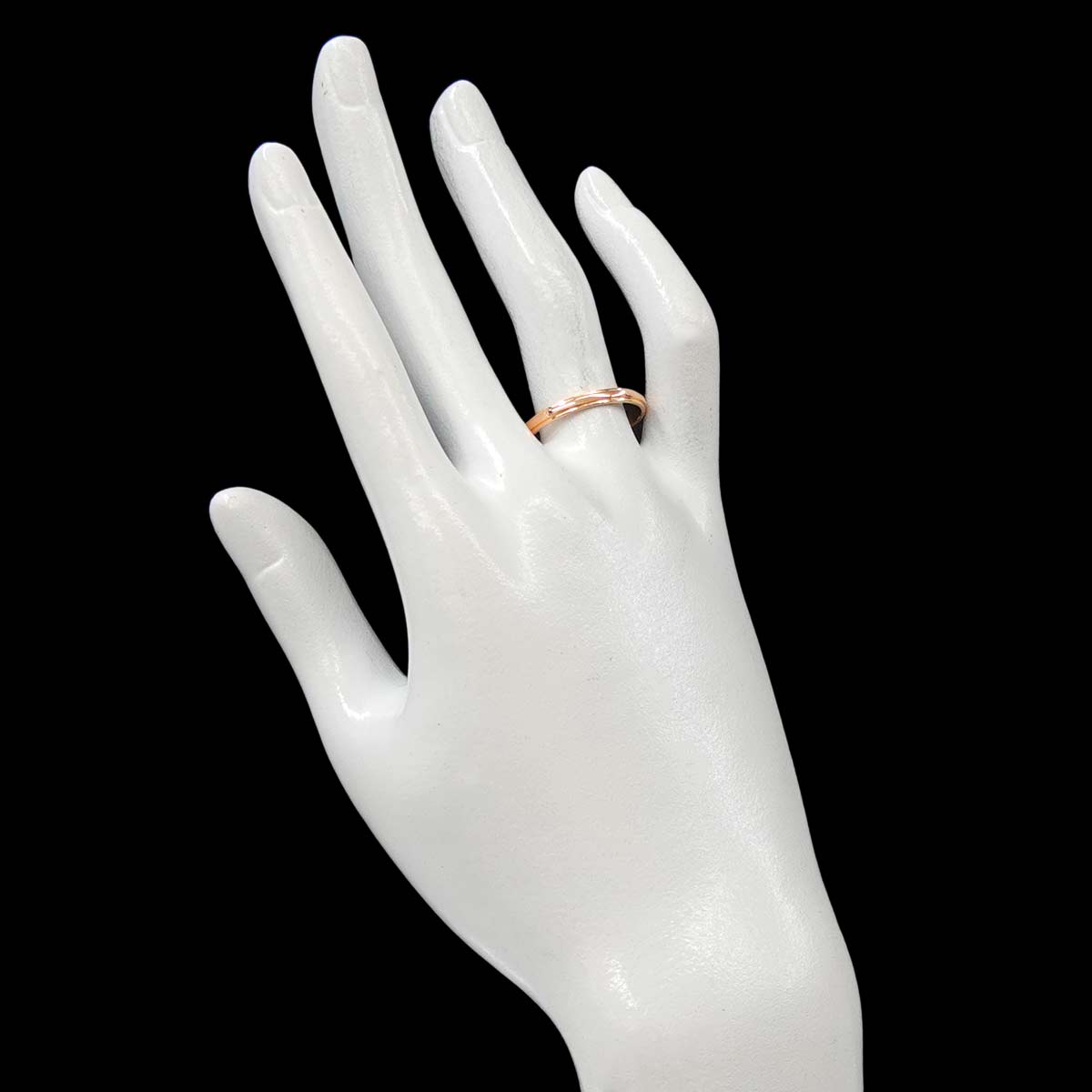 d Amour Diamond Ring 18K PG 750 Size60 8.75-9(US)