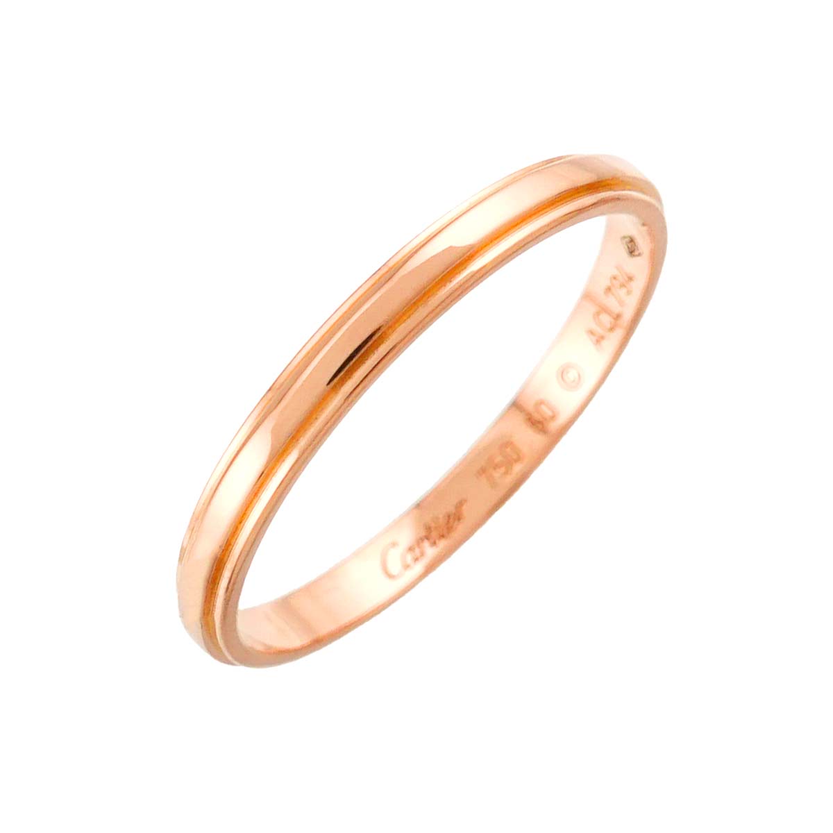 d Amour Diamond Ring 18K PG 750 Size60 8.75-9(US)