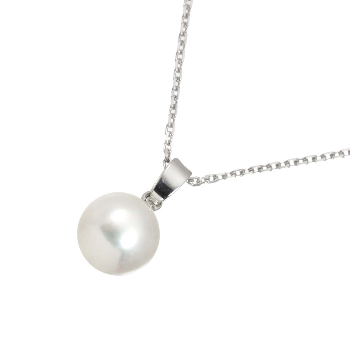 Akoya Pearl 8.4mm Necklace 18K White Gold 750