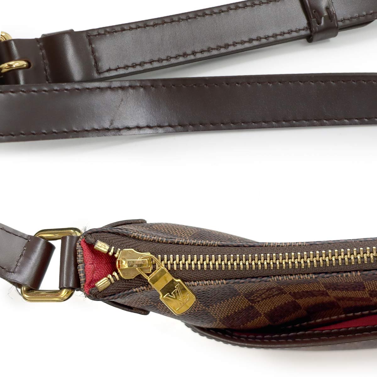 Damier Bloomsbury PM Shoulder Bag Ebene N42251 Purse