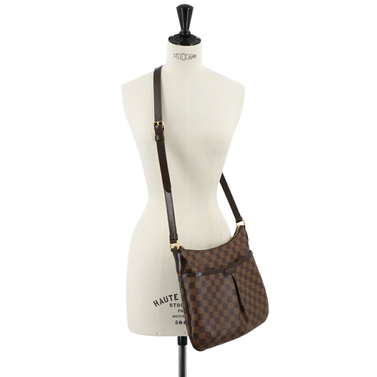 Damier Bloomsbury PM Shoulder Bag Ebene N42251 Purse
