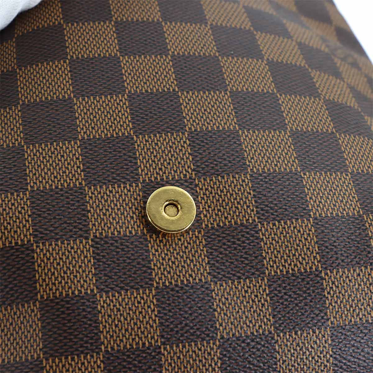 Damier Musette Salsa Long Shoulder Bag Ebene N51300