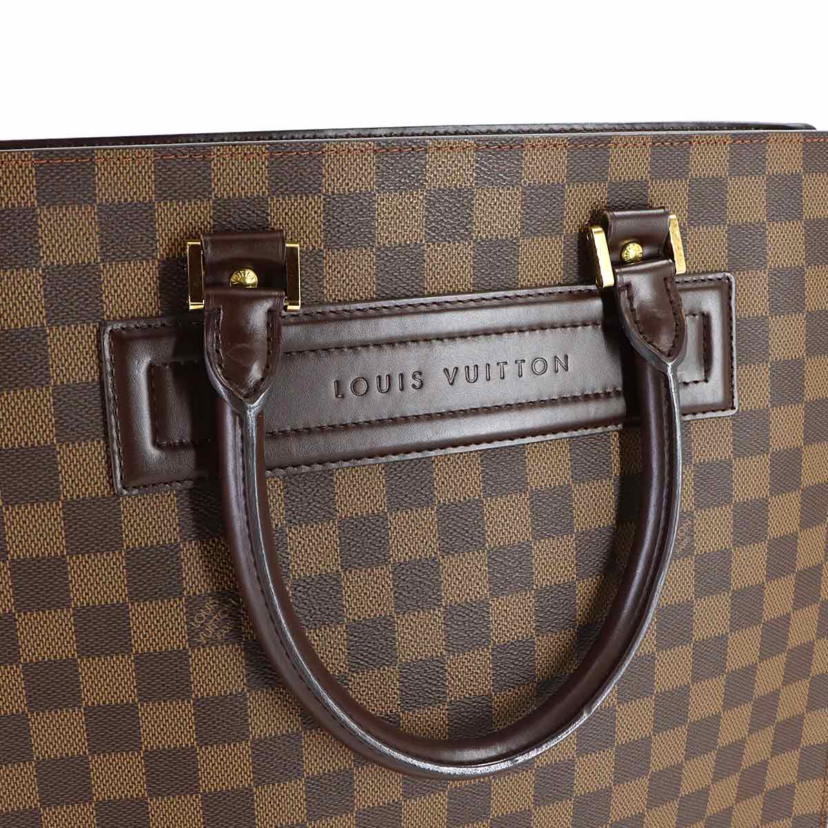 Damier Venice GM Tote Bag Ebene Brown N51146 Purse