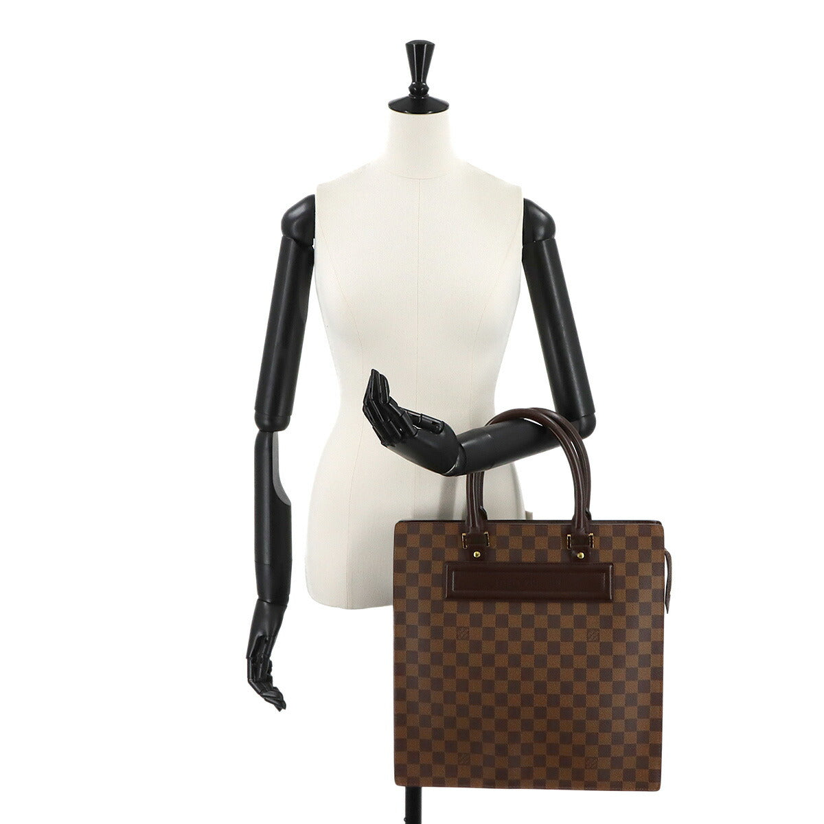 Damier Venice GM Tote Bag Ebene Brown N51146 Purse