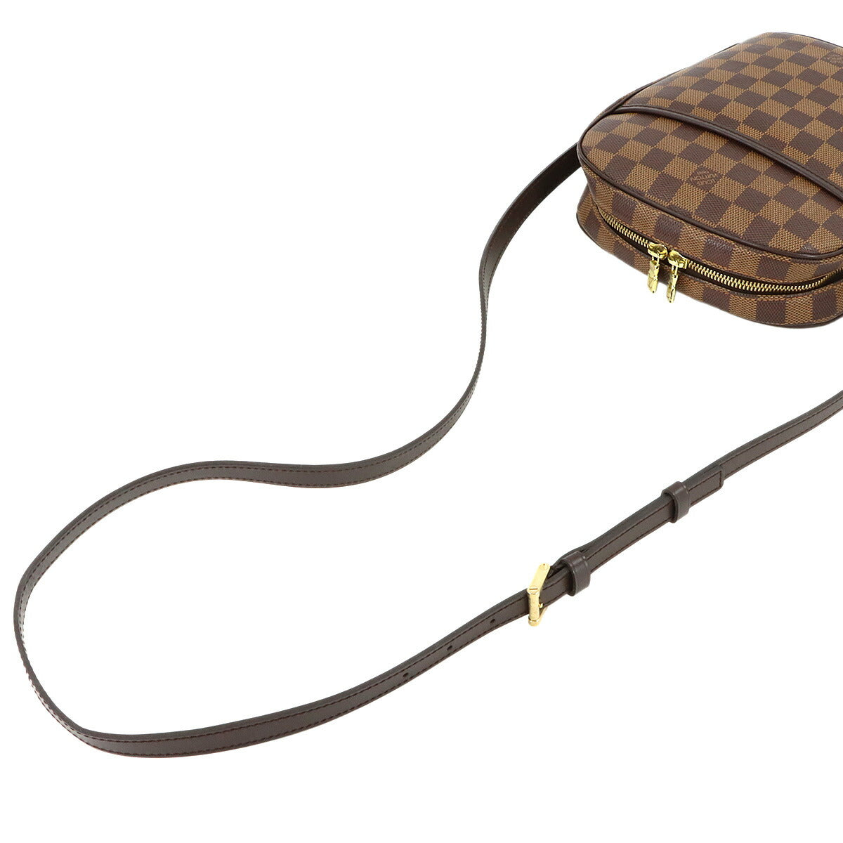 Damier Ipanema PM Shoulder Bag Ebene N51294 Purse