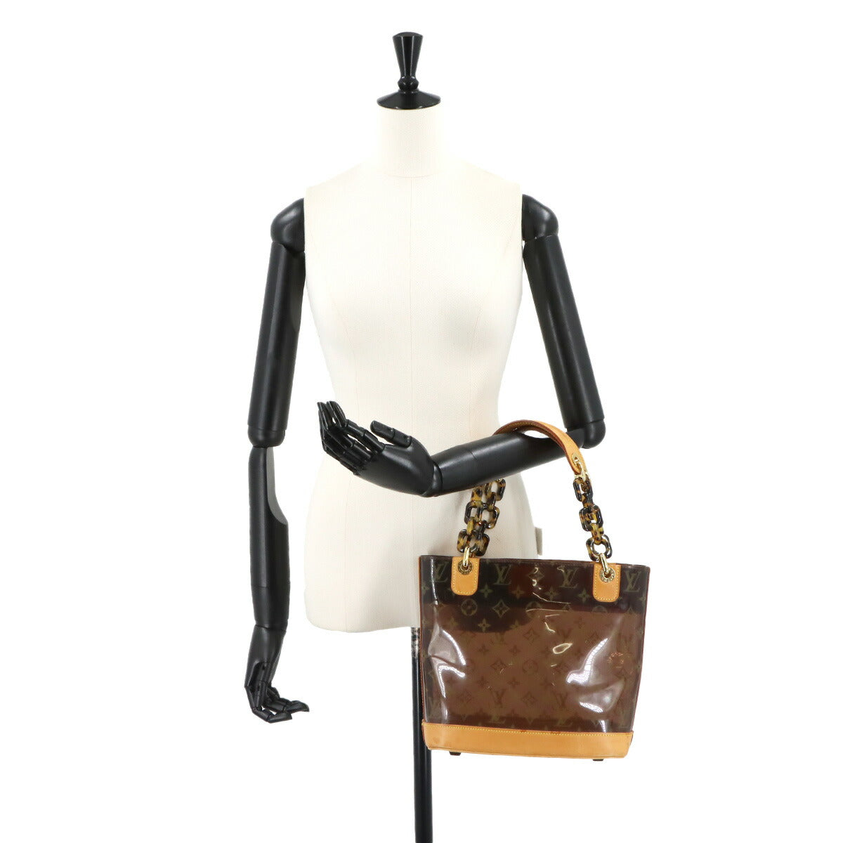 Monogram Vinyl Cabas Ambre PM Vinyl Tote Bag M92502