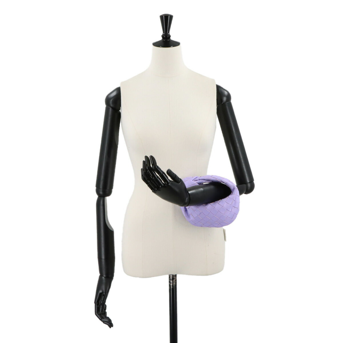 ntrecciato Candy Jodie Hand Bag Lether Amethyst