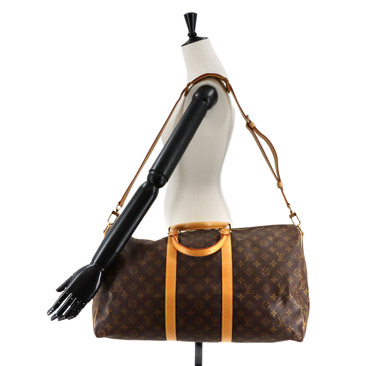 Monogram Keepall Bandouliere 50 Luggage M41416 Brown