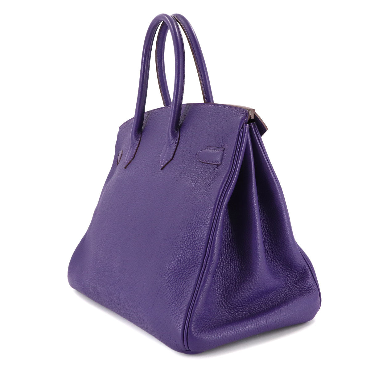 Birkin 35 Veau Togo Iris Hand Bag Purple Purse