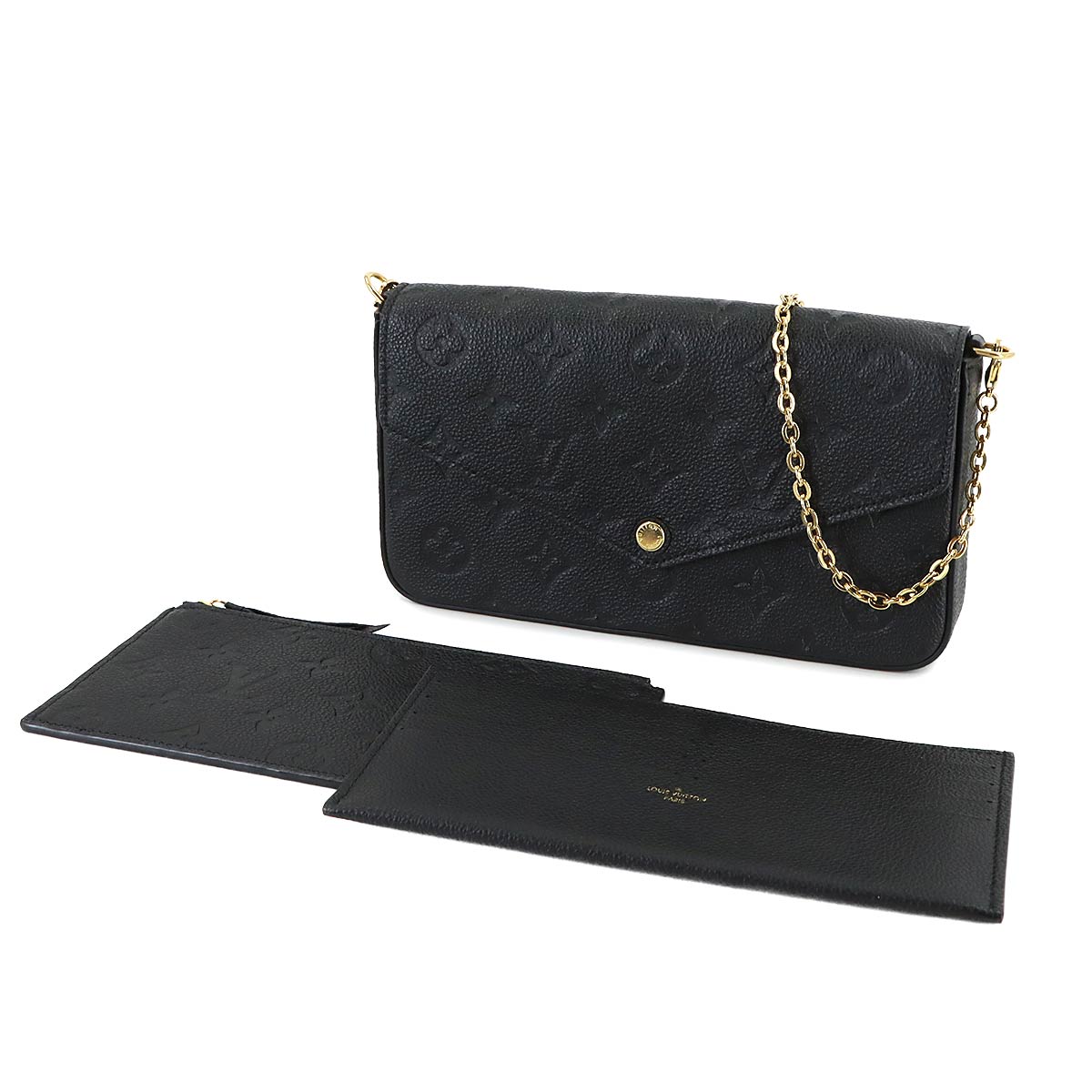 Monogram Empreinte Pochette Felice Wallet Leather M64064
