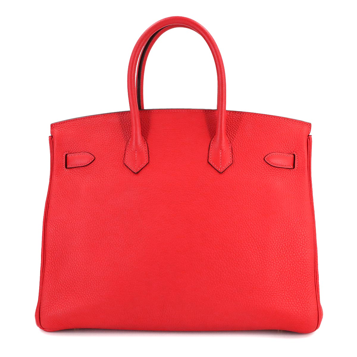 Birkin 35 Togo Rouge Pivoine Hand Bag Red Purse