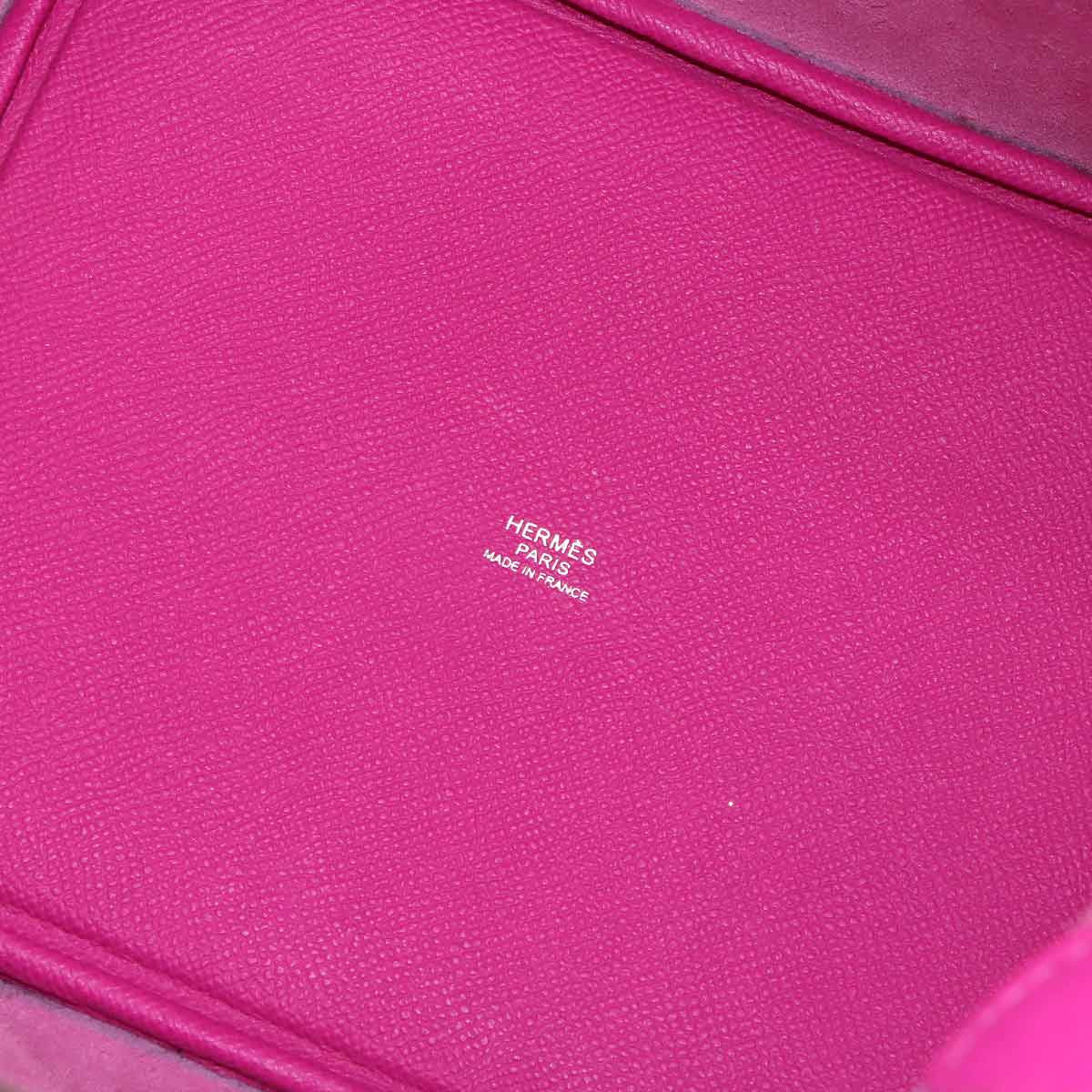 Picotin Lock MM Tressage Hand Bag Epsom Magnolia