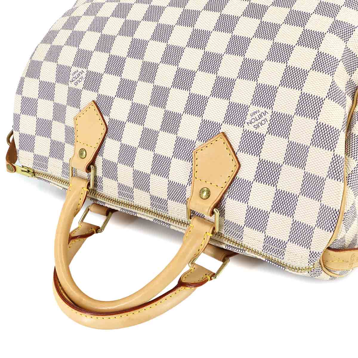 Damier Azur Speedy 30 Hand Bag white N41533 Purse