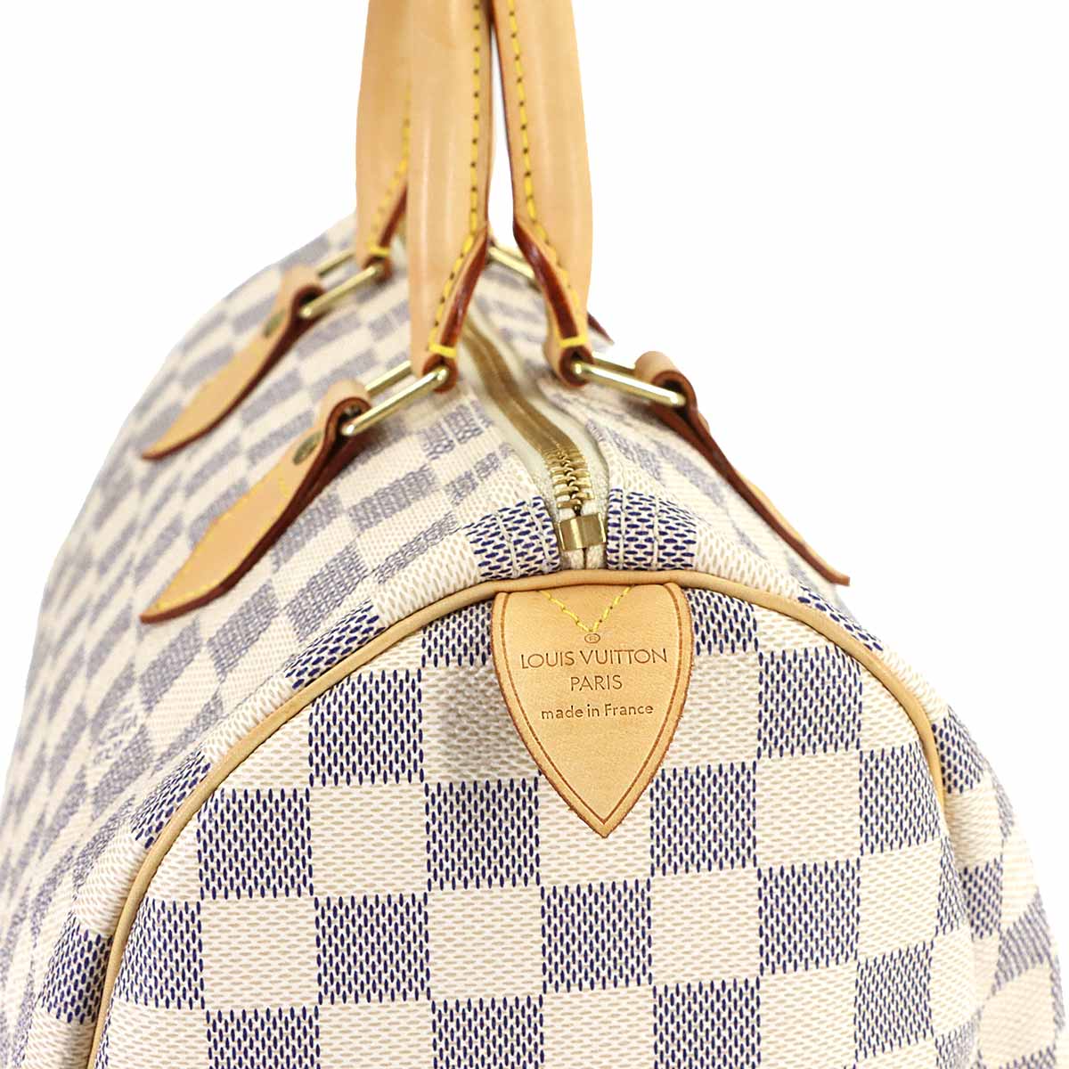 Damier Azur Speedy 30 Hand Bag white N41533 Purse
