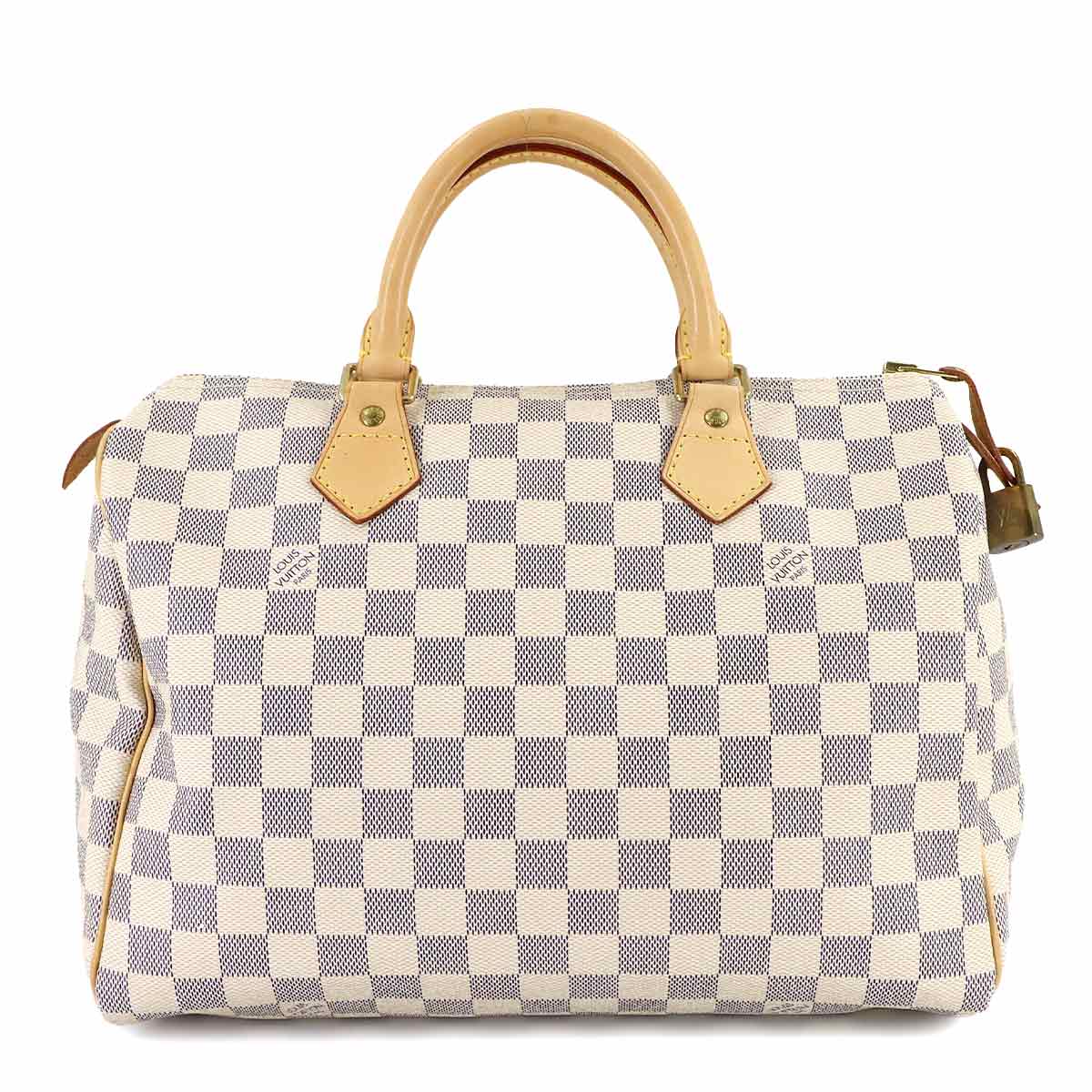 Damier Azur Speedy 30 Hand Bag white N41533 Purse