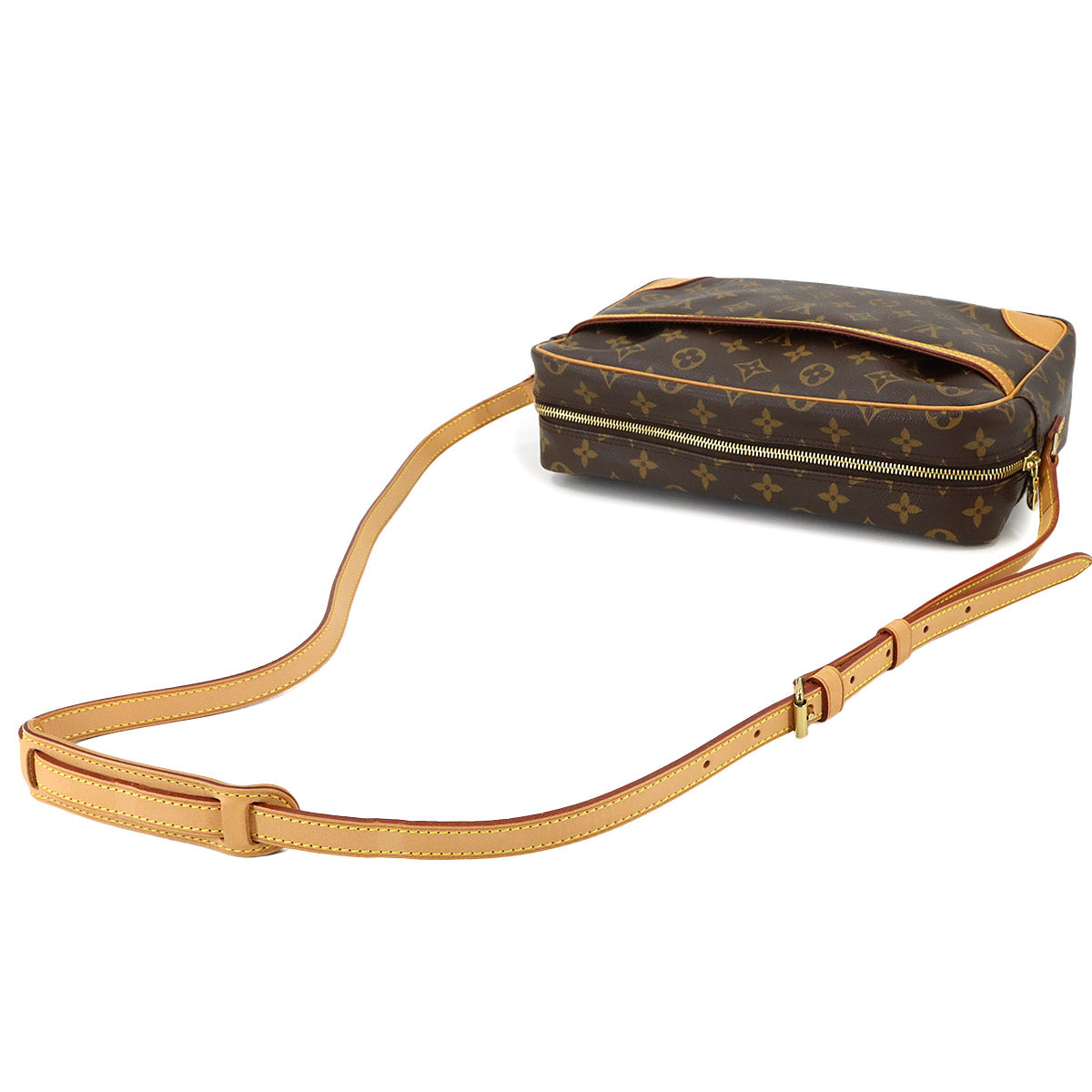 Monogram Trocadero 30 Shoulder Bag Brown M51272 Purse