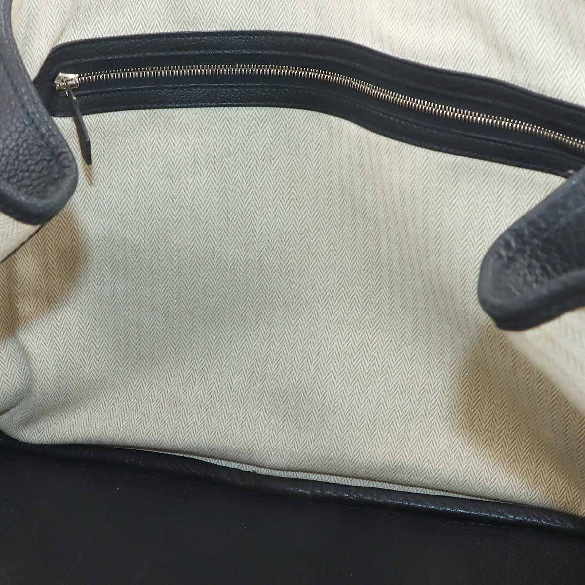 Garden Party 36 PM Tote Bag Negonda Leather Black Purse