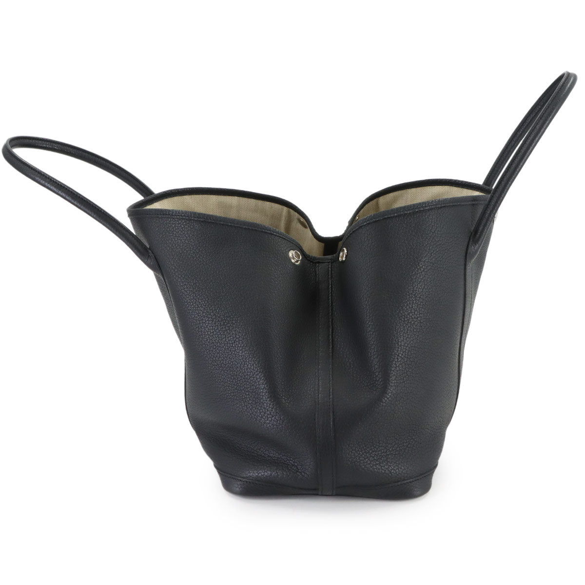 Garden Party 36 PM Tote Bag Negonda Leather Black Purse