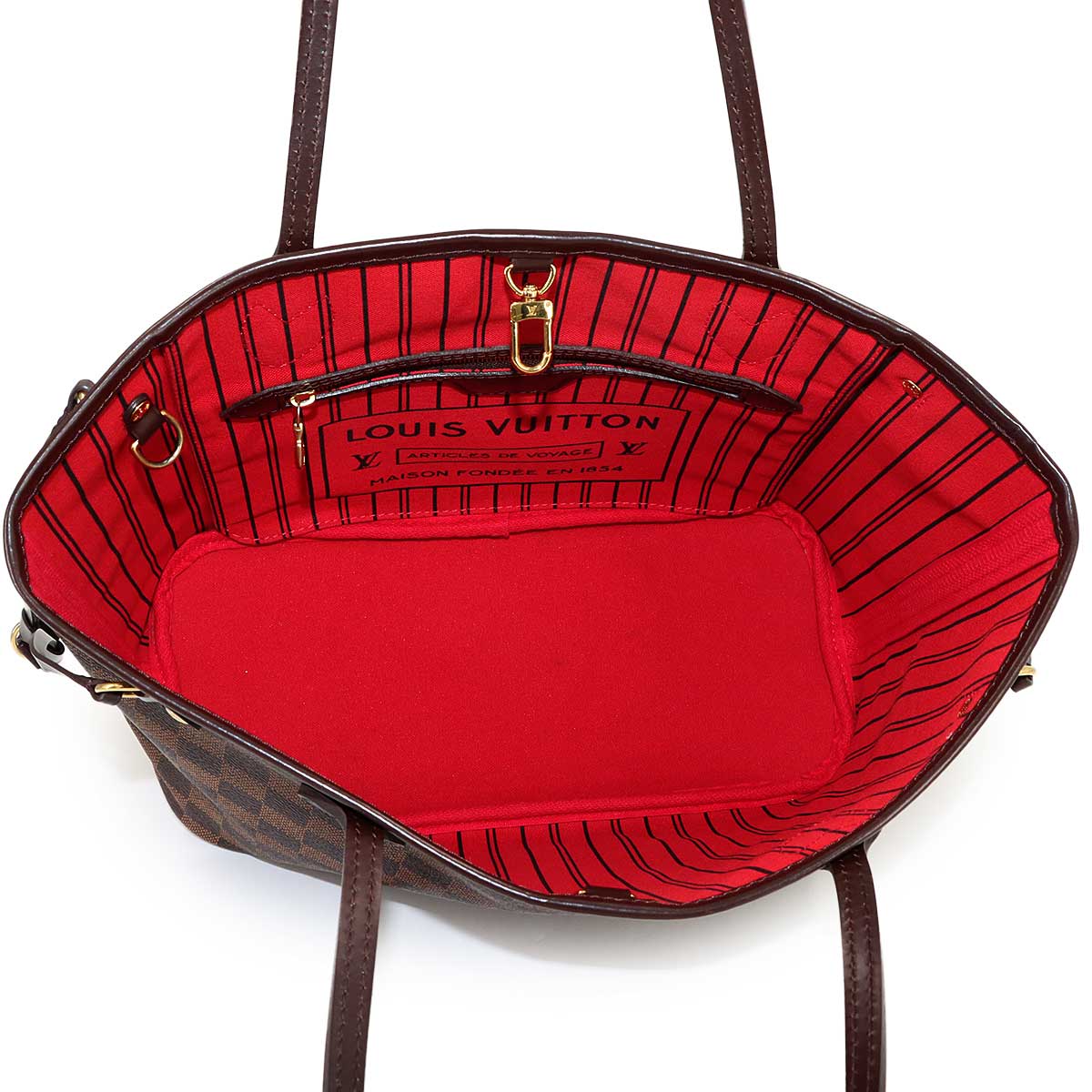 Damier Neverfull PM Tote Bag Ebene N41359 Purse