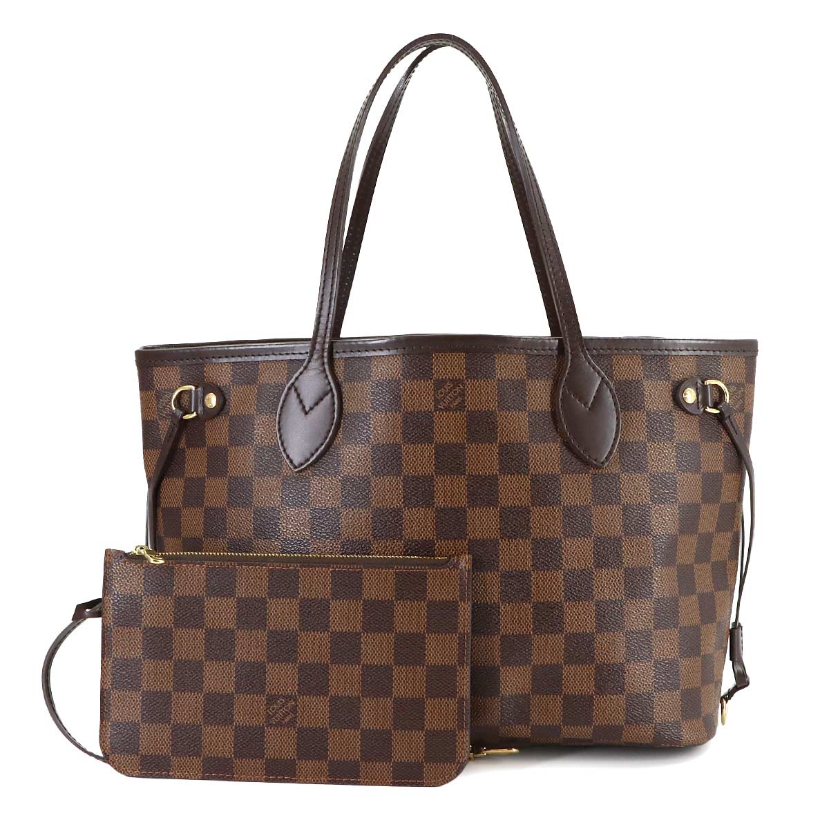 Damier Neverfull PM Tote Bag Ebene N41359 Purse