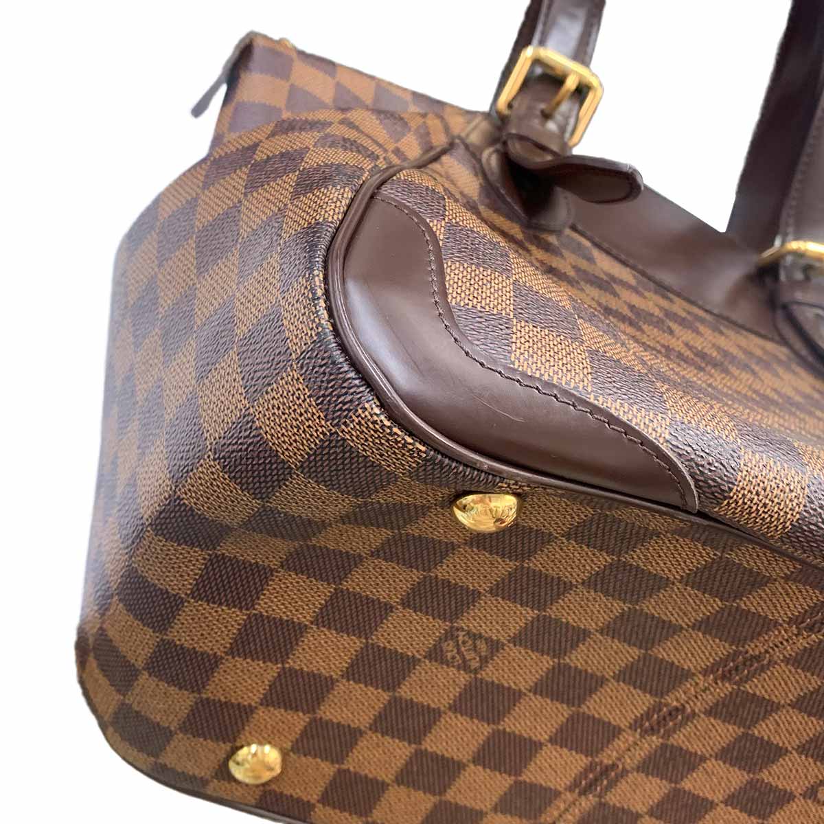 Damier Verona MM Tote Bag Ebene N41118 Purse