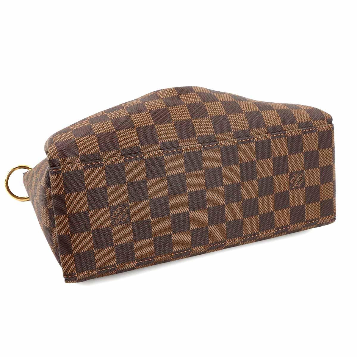 Damier Odeon Tote PM 2way Hand Shoulder Bag Ebene N45282