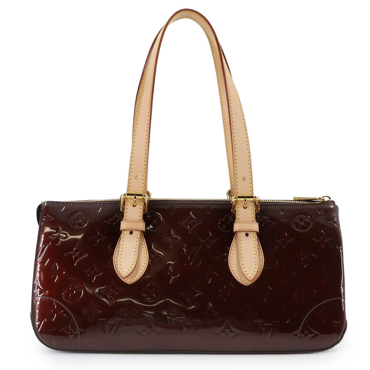 Vernis Rosewood Avenue Shoulder Bag Amarante M93510