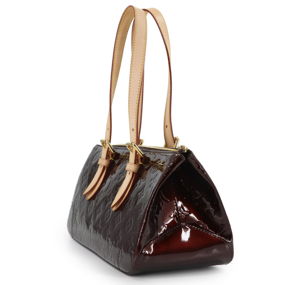 Vernis Rosewood Avenue Shoulder Bag Amarante M93510