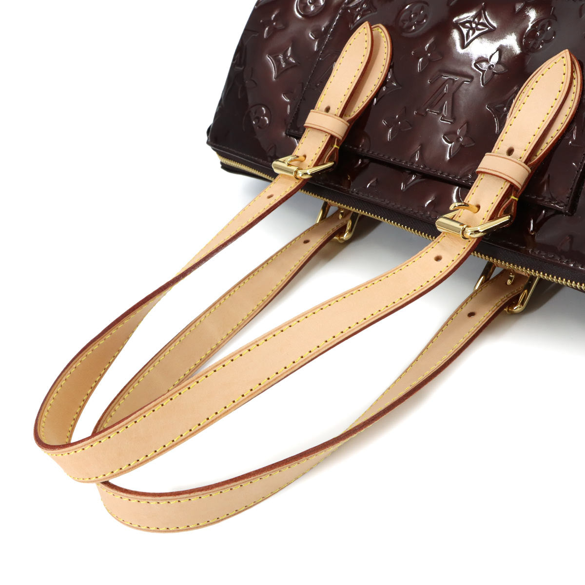 Vernis Rosewood Avenue Shoulder Bag Amarante M93510