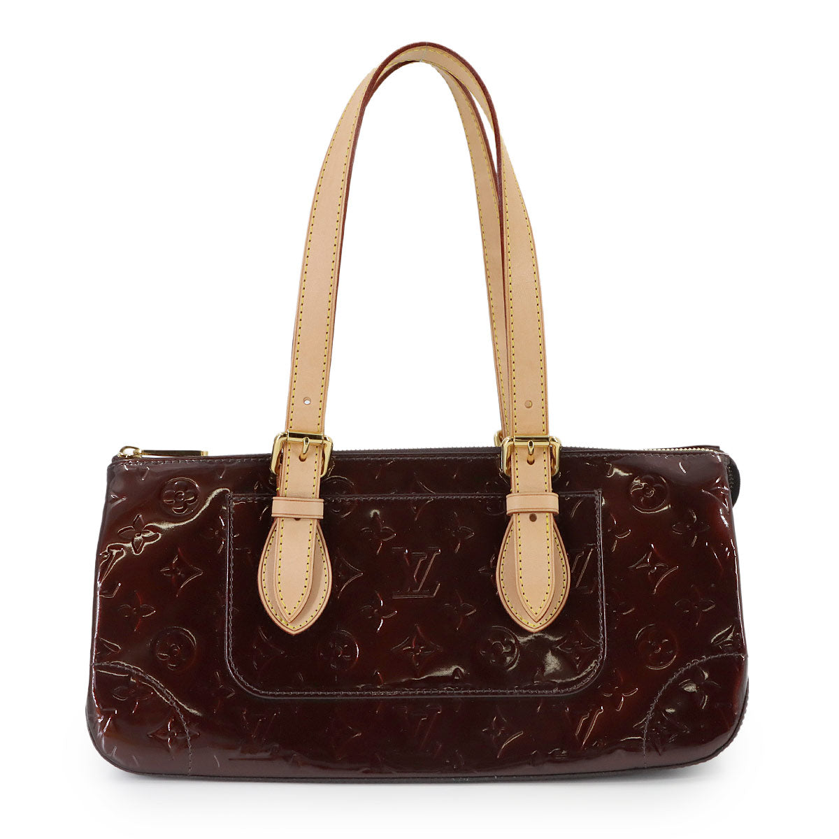 Vernis Rosewood Avenue Shoulder Bag Amarante M93510