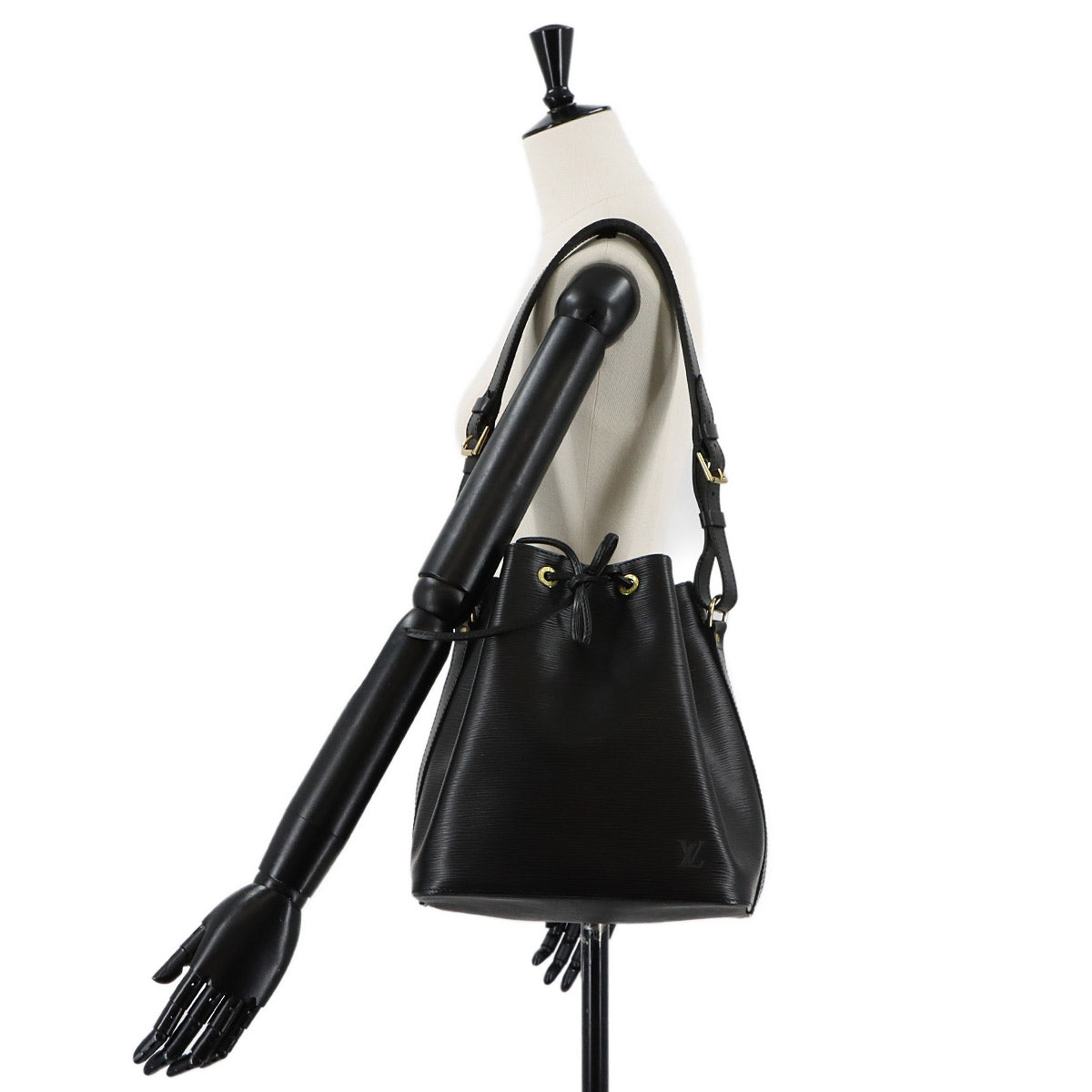 Epi Petit Noe Shoulder Bag Leather Noir M59012 Purse