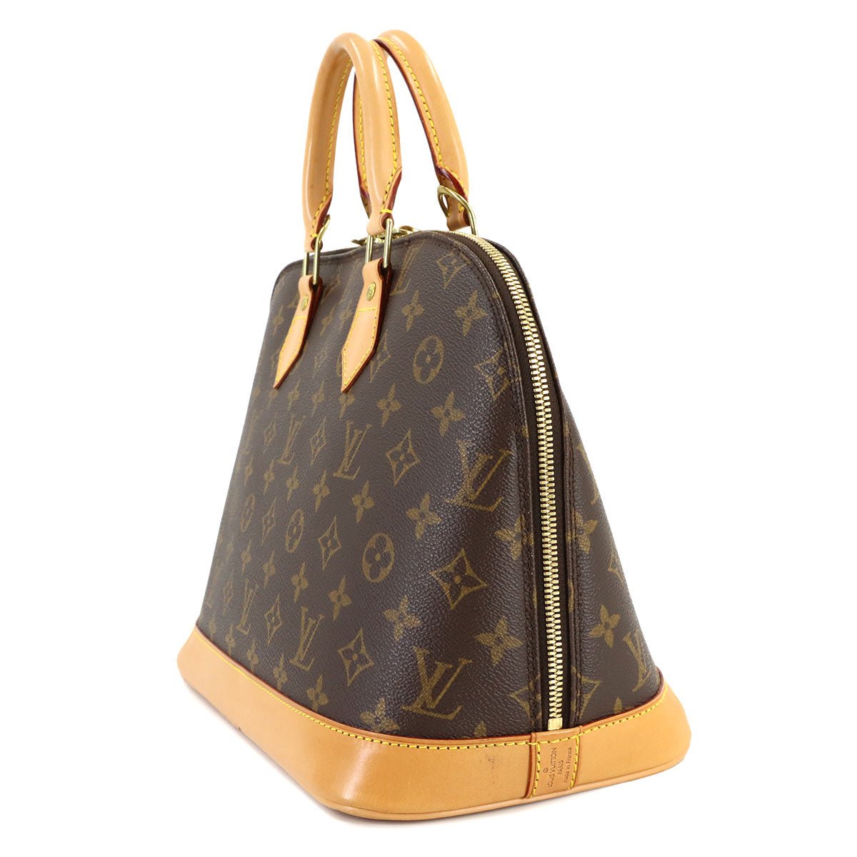 Monogram Alma Hand Bag Brown M51130 Purse