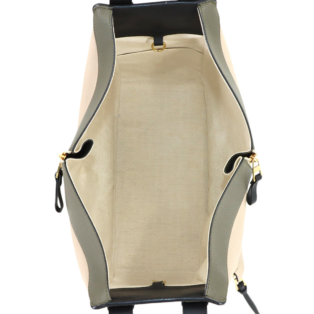Hammock Medium 2way Hand Shoulder Bag Leather Khaki Beige