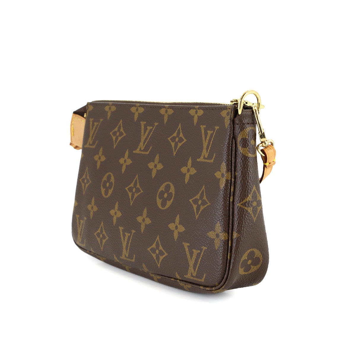 Monogram Pochette Accessoires Hand Bag Pouch Brown M51980