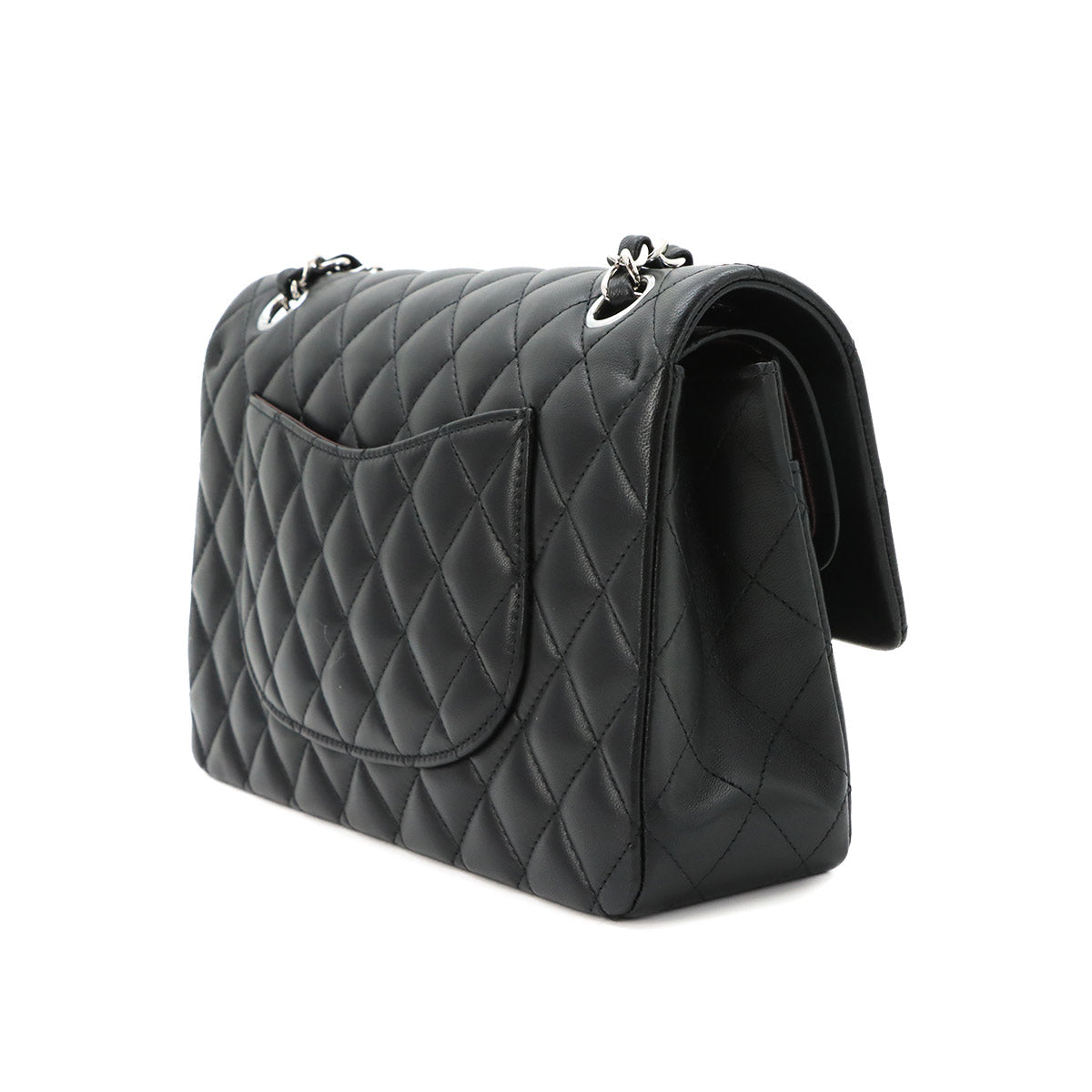 Matelasse 25 Chain Shoulder Bag Leather Black A01112 11.12