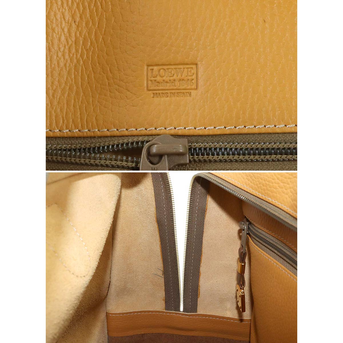 Amazona 40 Hand Boston Bag Leather Brown Purse