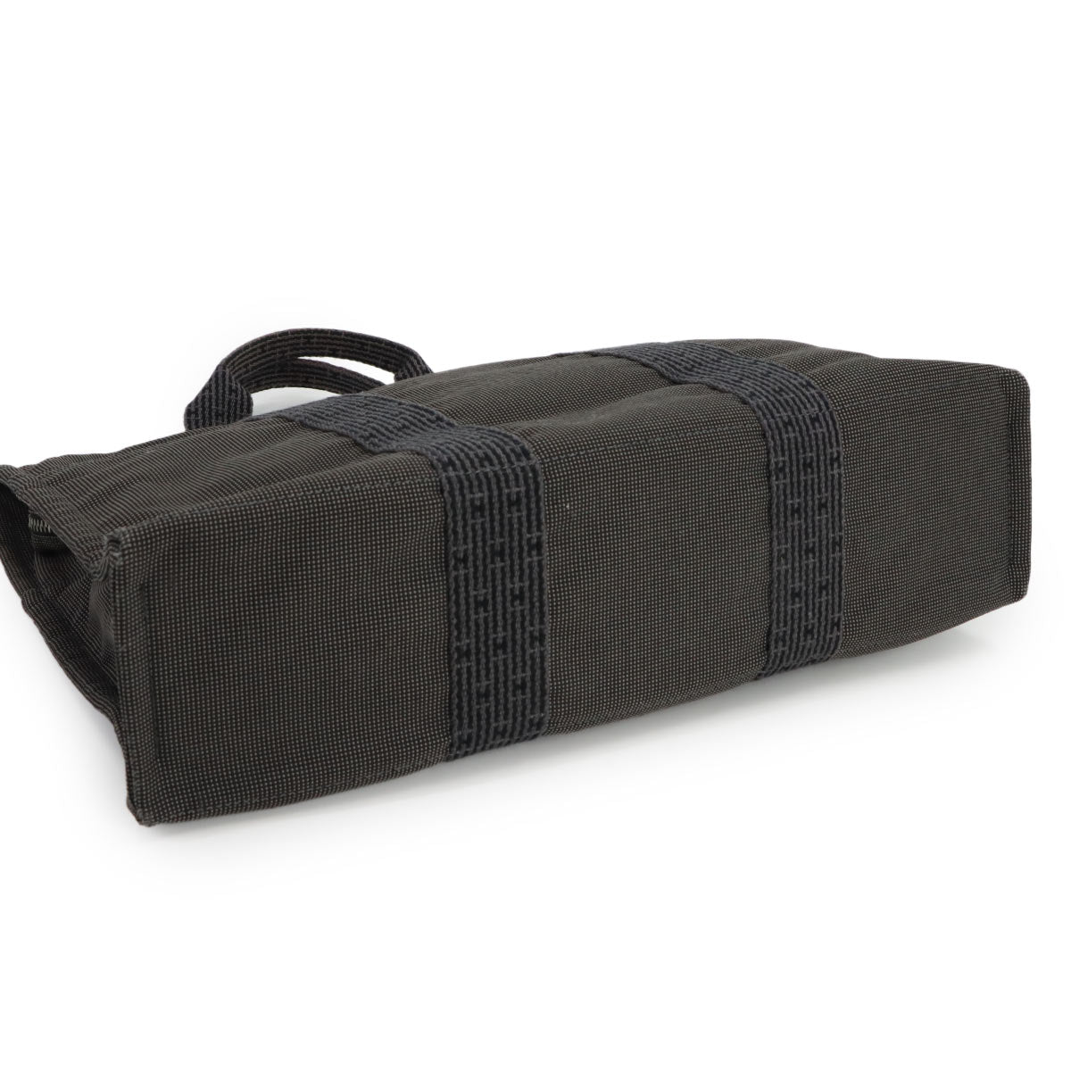 Herline Tote MM Bag Canvas Gray Unisex Purse