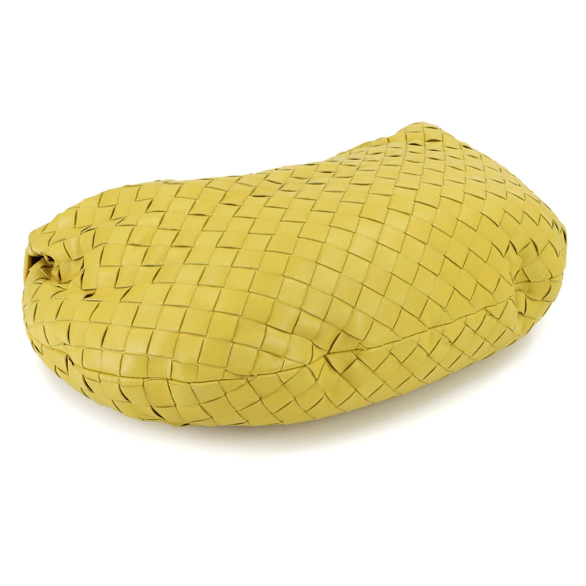 Intrecciato Jodie Medium Shoulder Bag Lether Yellow