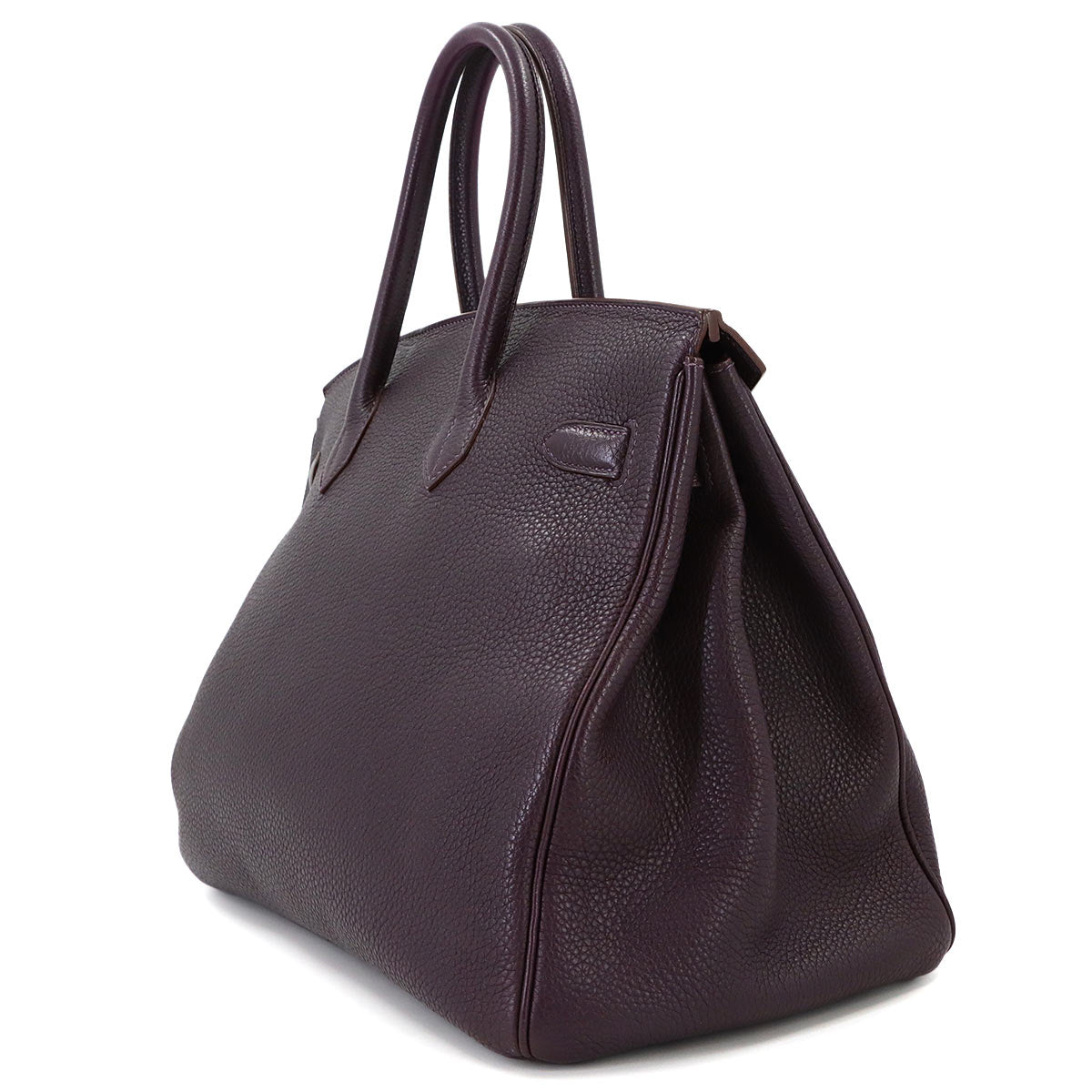 Birkin 35 Veau Togo Raisin Hand Bag Purple Purse